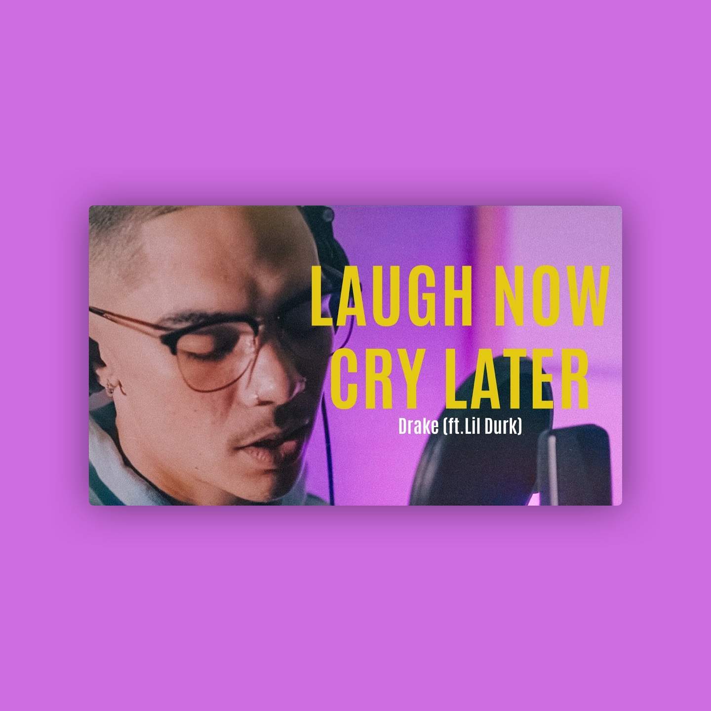 Laugh Now Cry Later -
                    Luxe radio