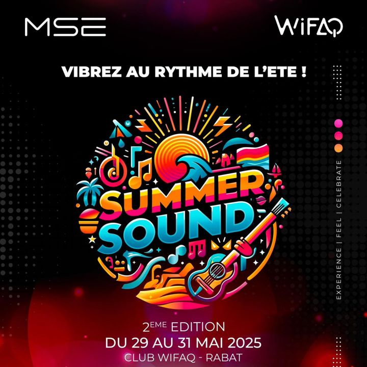À Rabat, le Summer Sound Festival revient pour une seconde édition - Résonances Culturelles -
                    Luxe radio