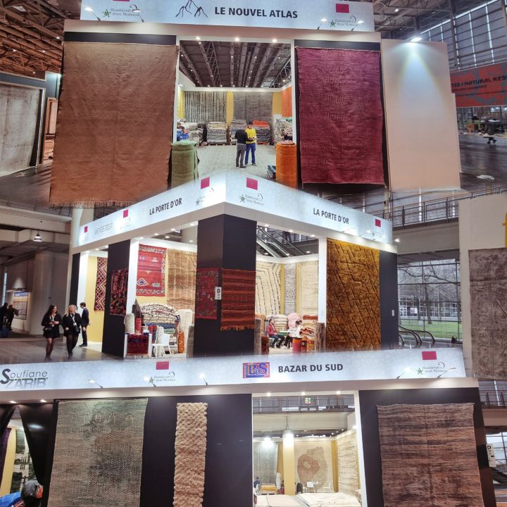 DOMOTEX : Le tapis marocain fait main rayonne à l’international - Le Journal du Luxe -
                    Luxe radio