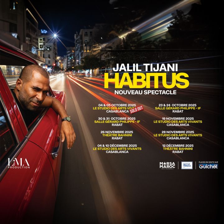 Jalil Tijani et sa tournée « Habitus » - Le Journal des Arts -
                    Luxe radio