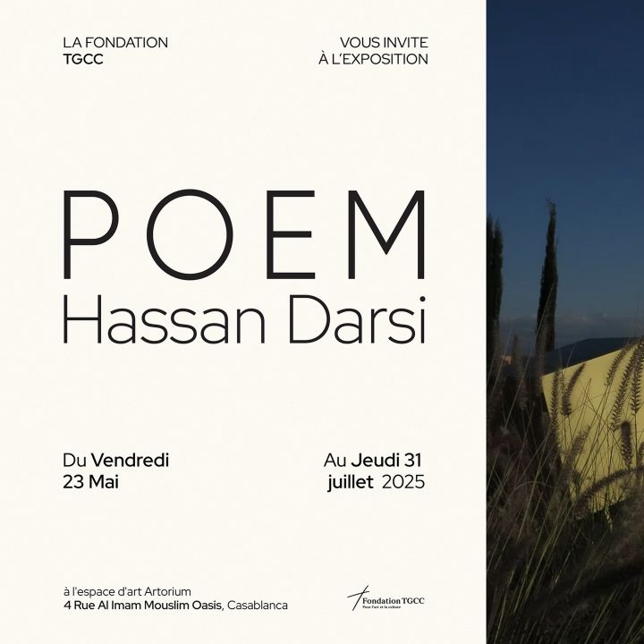 Avec Hassan Darsi, l’art devient-il poème ? - Résonances Culturelles -
                    Luxe radio