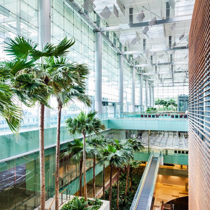 Aéroport Changi : le nouveau bijou architectural de Singapour - Architecture -
                    Luxe radio