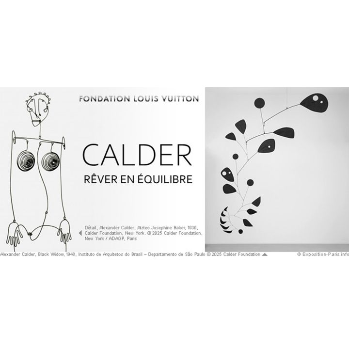Fondation Louis Vuitton — « Calder. Rêver en équilibre » - Le Journal du Luxe -
                    Luxe radio
