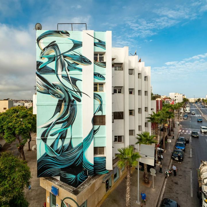 Jidar 2026 : Rabat ouvre un mur géant aux jeunes talents - Le Journal des Arts -
                    Luxe radio