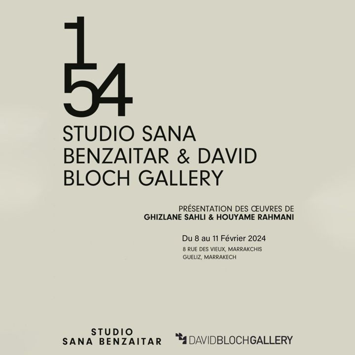 1.54 Marrakech: la fusion du studio Sana Benzaitar avec David Bloch Gallery - Le Journal des Arts -
                    Luxe radio