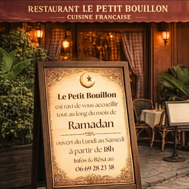 Le Ptit Bouillon célèbre le Ramadan autour d’une cuisine de tradition - Le Journal du Luxe -
                    Luxe radio