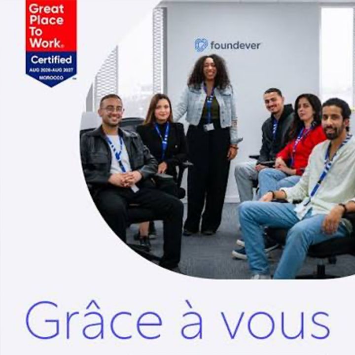 Foundever Maroc obtient la certification Great Place To Work 2026 - Écho Entreprises -
                    Luxe radio