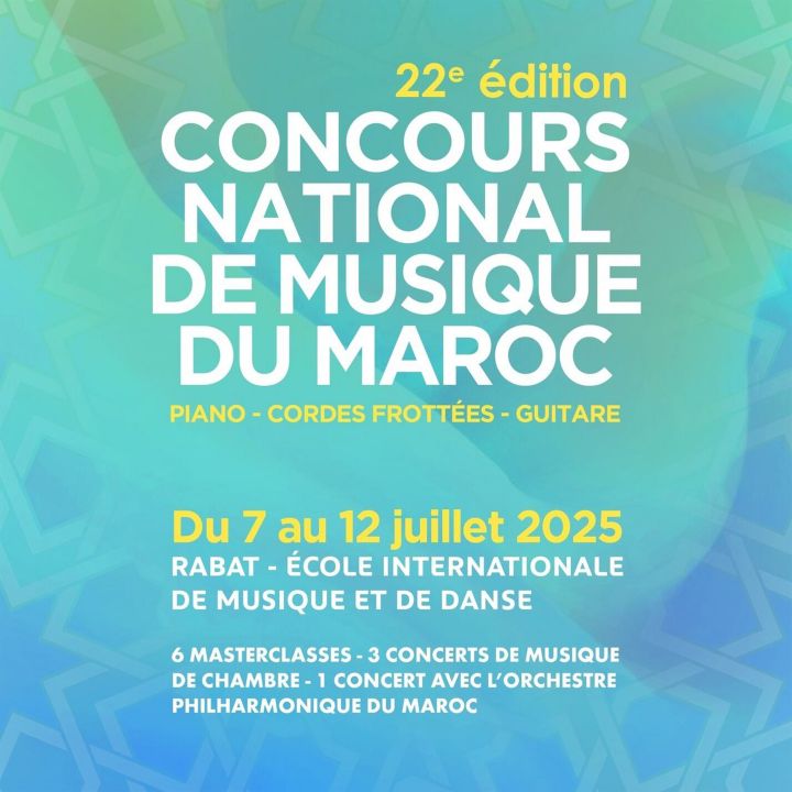 Le Concours National de Musique commence bientôt à Rabat - Le Journal des Arts -
                    Luxe radio