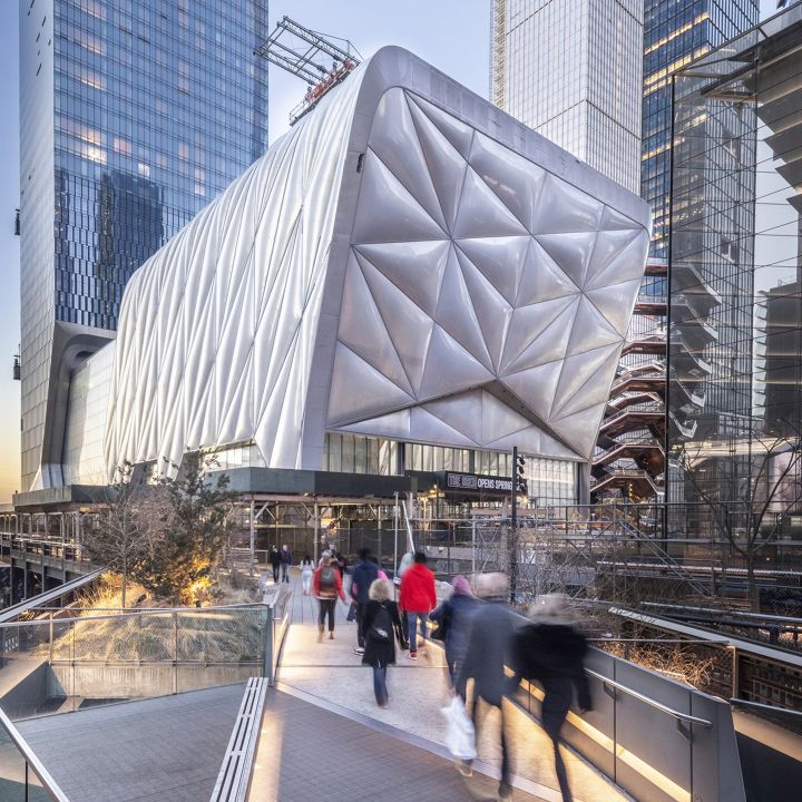 The Shed : le « Musée-attraction » de New York - Architecture -
                    Luxe radio