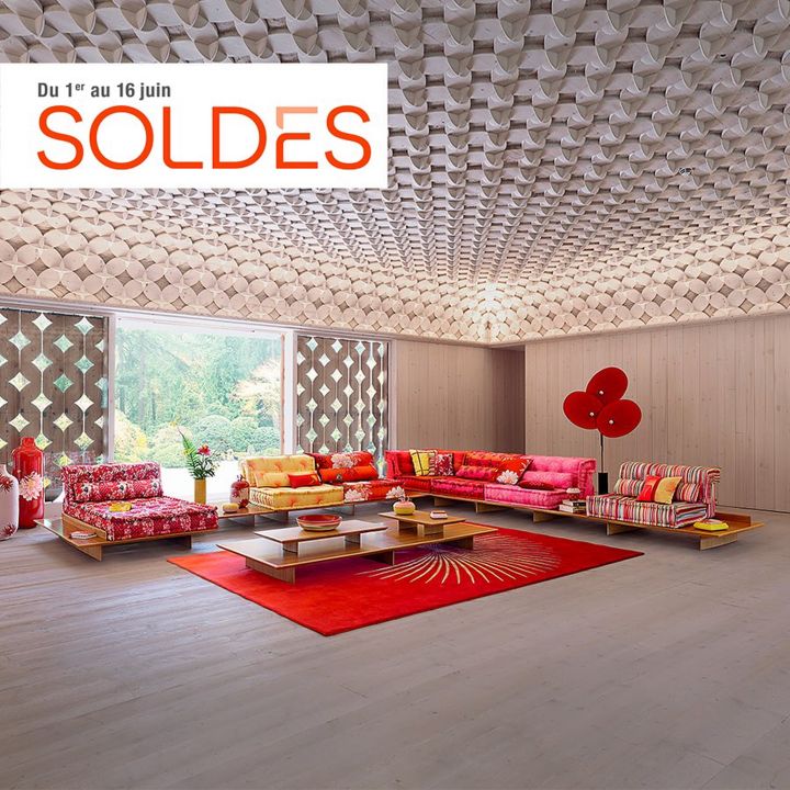 Les soldes d’été sont arrivés chez Roche Bobois ! - Le Journal du Luxe -
                    Luxe radio
