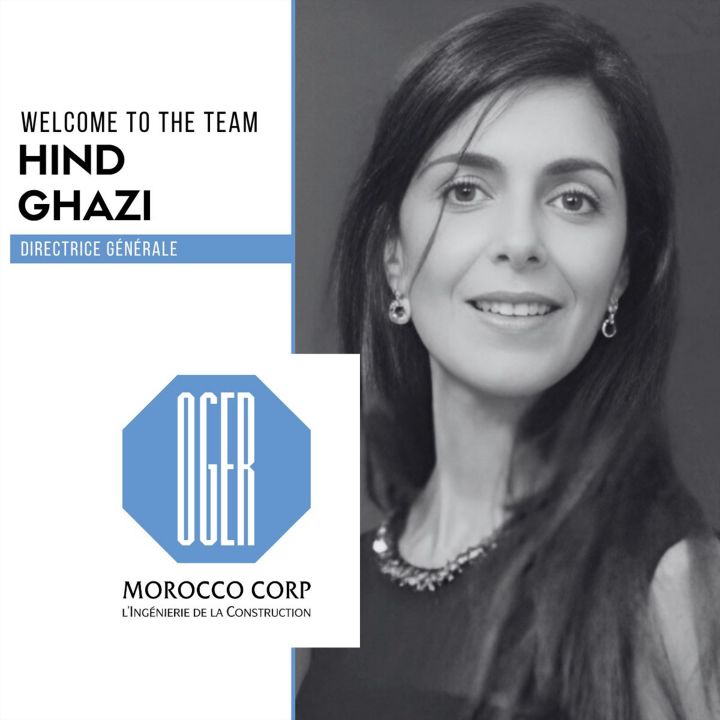 Hind Ghazi, nouvelle directrice générale d’Oger Morocco Corp - Écho Entreprises -
                    Luxe radio