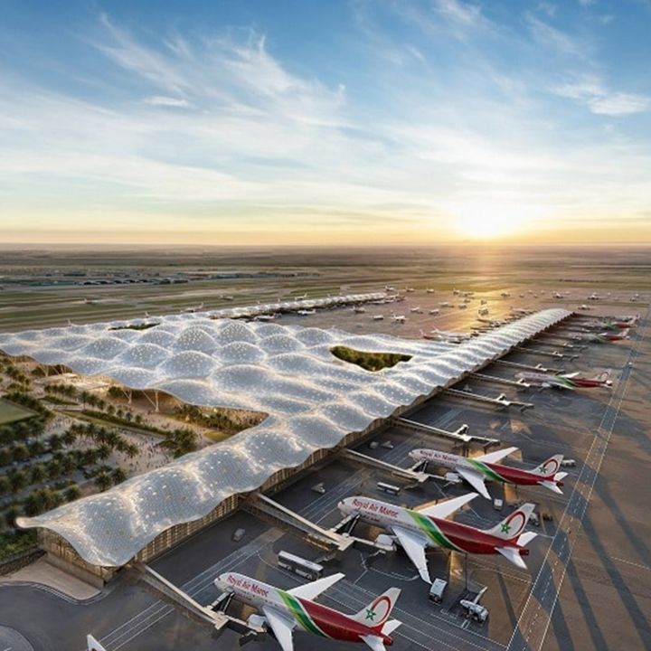 Casablanca et son terminal nouvelle génération inspiré de l’Atlantique. - Architecture -
                    Luxe radio