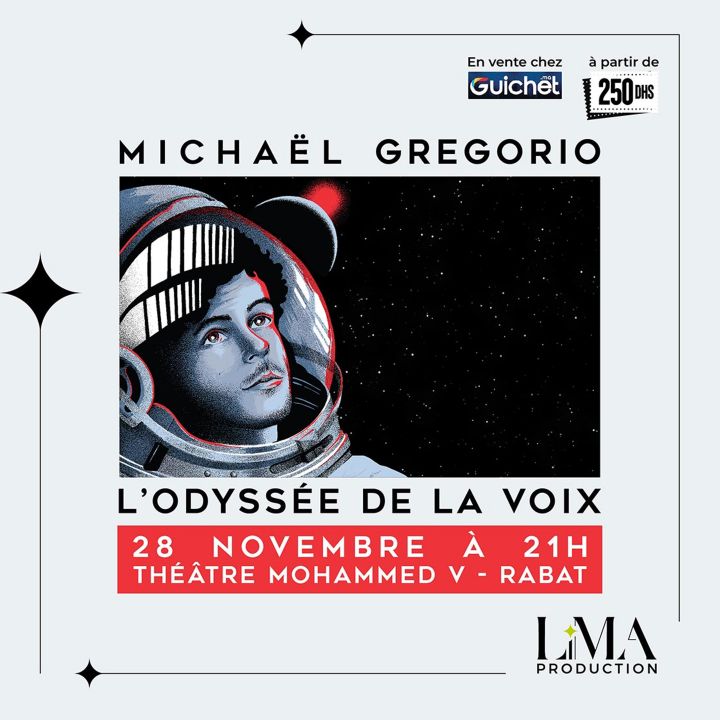 Michaël Gregorio en spectacle à Rabat avec "L’Odyssée de la voix" - Le Journal des Arts -
                    Luxe radio