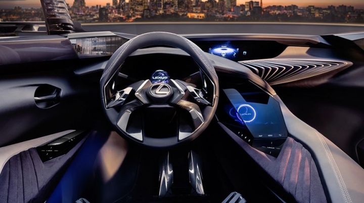 Tableau de bord hologramme - Automobile -
                    Luxe radio