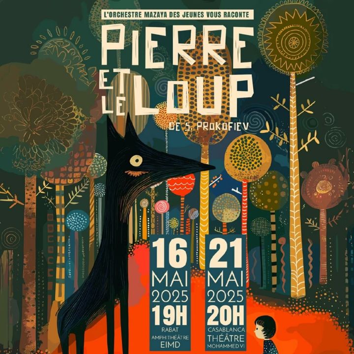 « Pierre et le loup », un conte musical à découvrir en darija - Résonances Culturelles -
                    Luxe radio