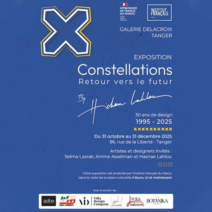 Hicham Lahlou célèbre 30 ans de design avec Constellations, Retour vers le futur" - Le Journal des Arts -
                    Luxe radio