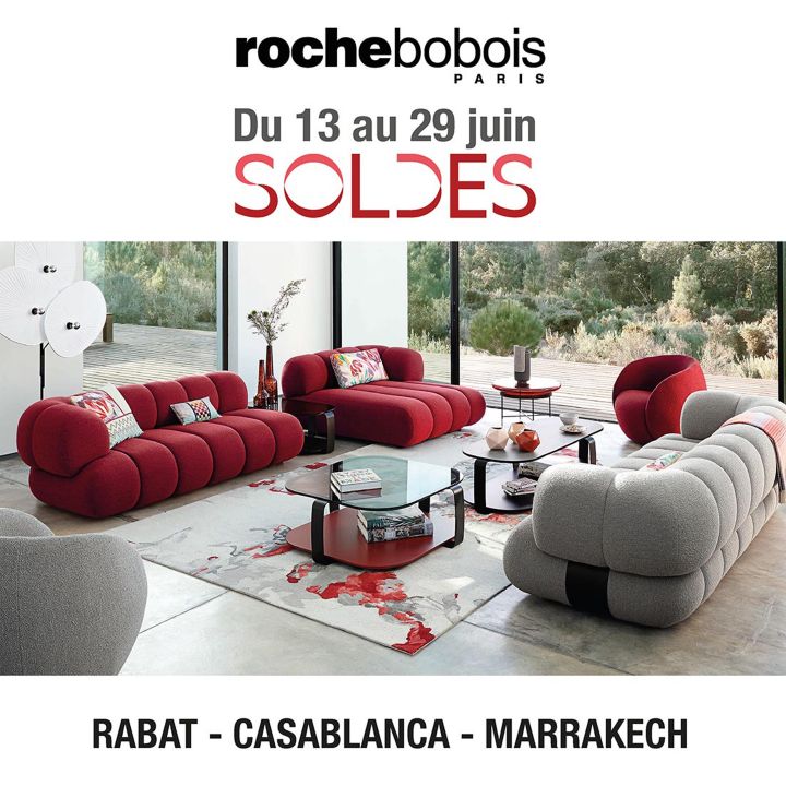 L’été prend ses quartiers dans les showrooms marocains chez Roche Bobois - Le Journal du Luxe -
                    Luxe radio
