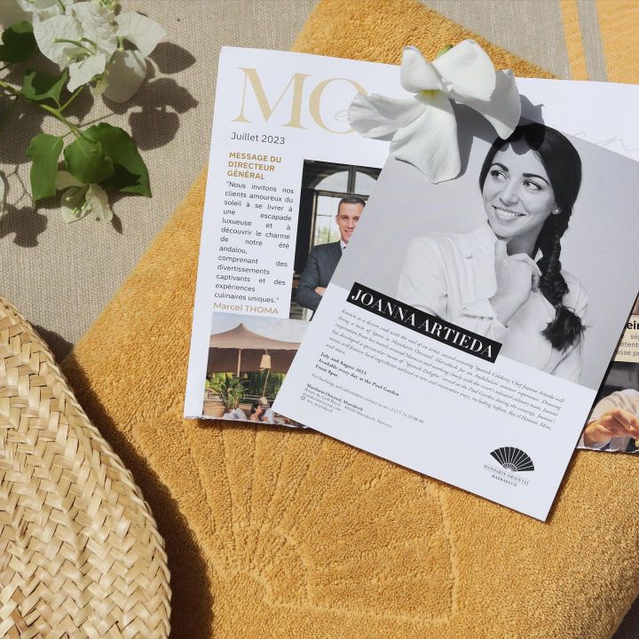 Escapade gustative andalouse au Mandarin Oriental Marrakech - Reportages -
                    Luxe radio