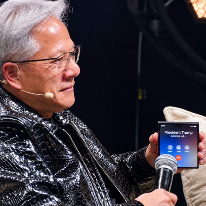 Le Galaxy Z Fold8 aperçu entre les mains de Jensen Huang - Le Journal du Luxe -
                    Luxe radio