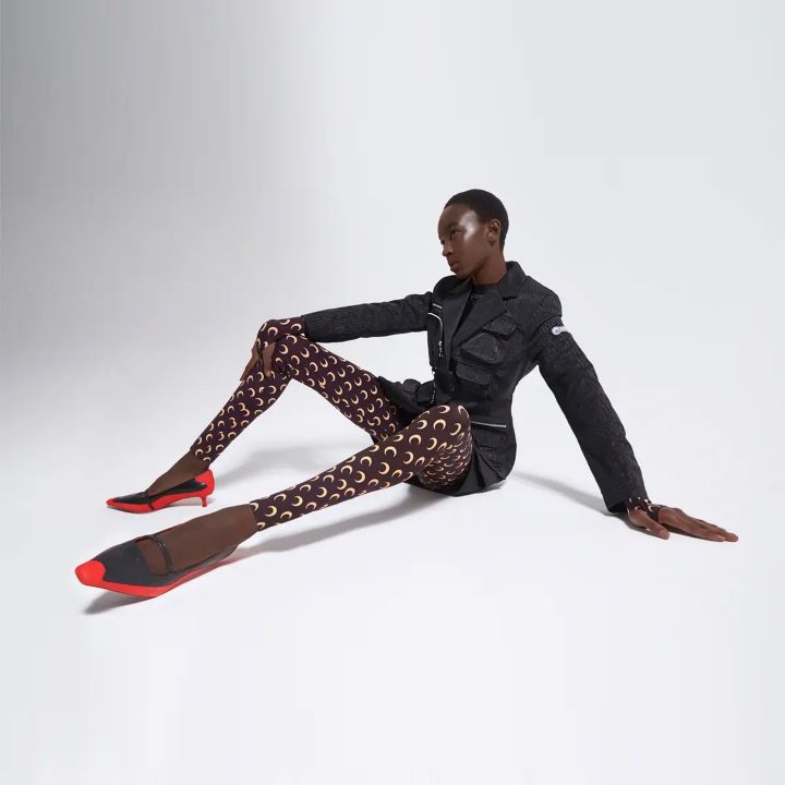 La collaboration Jimmy Choo x Marine Serre - Le Journal du Luxe -
                    Luxe radio