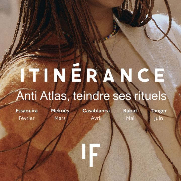 Exposition: I T I N É R A N C E - Anti-Atlas, teindre ses rituels - Le Journal des Arts -
                    Luxe radio