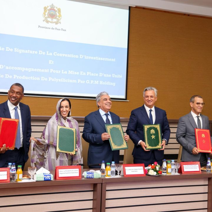 8 milliards de dirhams pour une unité de production de polysilicium à Tan-Tan - Écho Entreprises -
                    Luxe radio