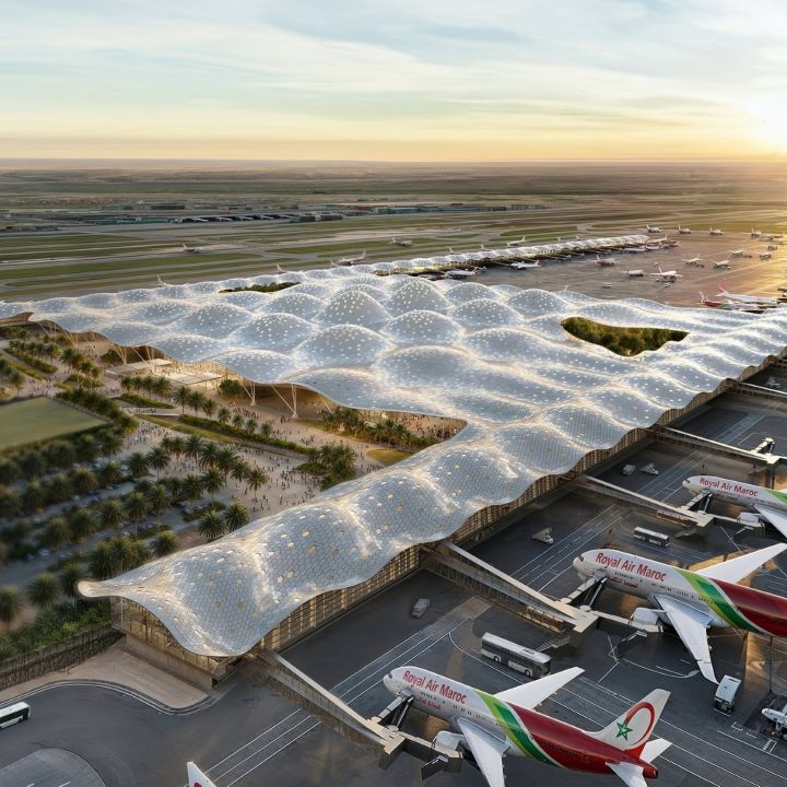 Le nouveau terminal de l’aéroport international Casablanca Mohammed V va entrer en construction - Écho Entreprises -
                    Luxe radio