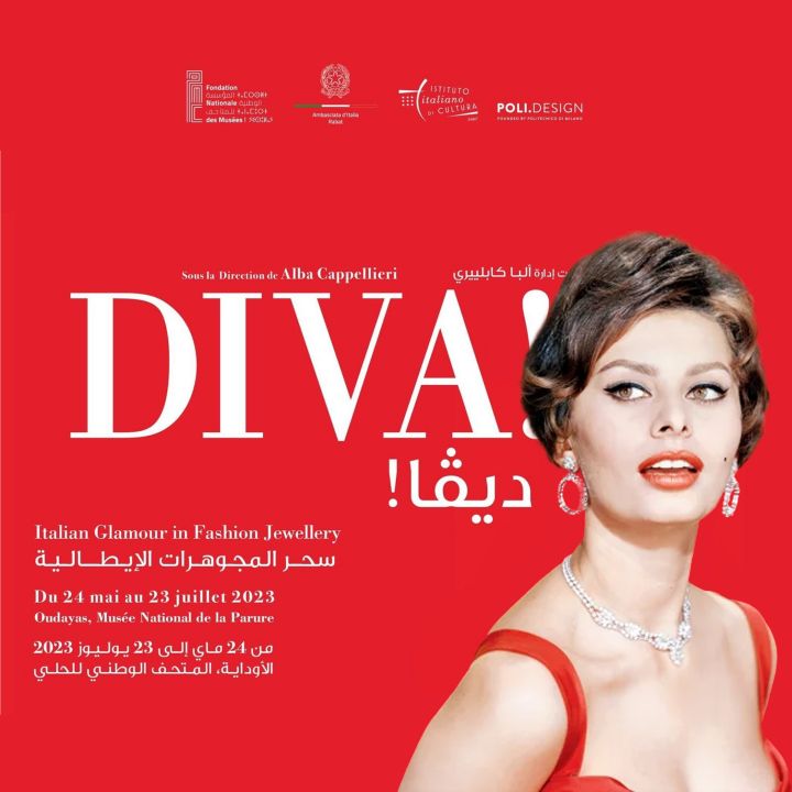 « Diva ! Italian Glamour in Fashion Jewellery », au Musée national de la parure de Rabat - Le Journal du Luxe -
                    Luxe radio