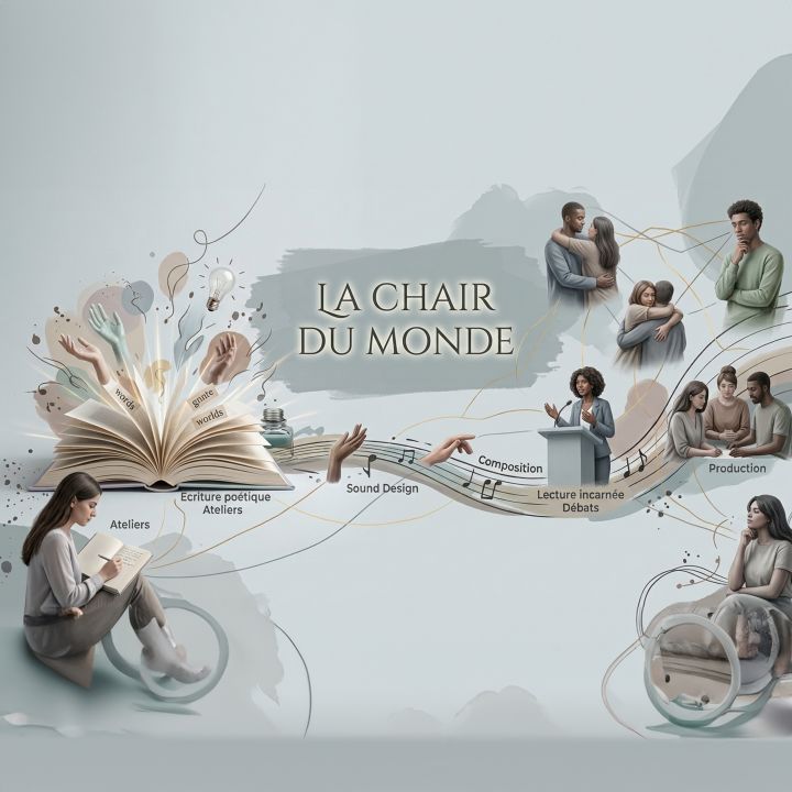 À Fès, « La chair du monde » fait dialoguer poésie et création contemporaine - Le Journal des Arts -
                    Luxe radio