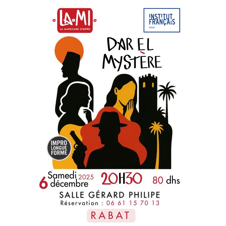 "Dar El Mystère": l’impro qui brouille les pistes - Le Journal des Arts -
                    Luxe radio