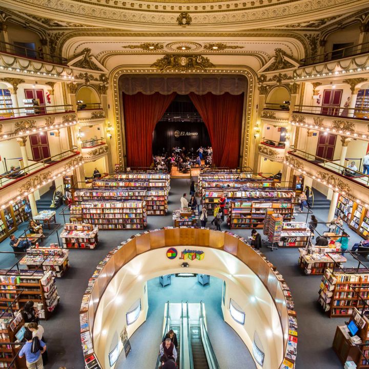 El Ateneo : la plus belle librairie du monde - Architecture -
                    Luxe radio