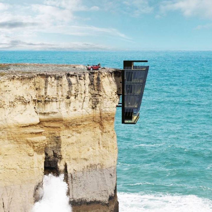 La Cliff House, la maison qui vous donne le vertige - Architecture -
                    Luxe radio