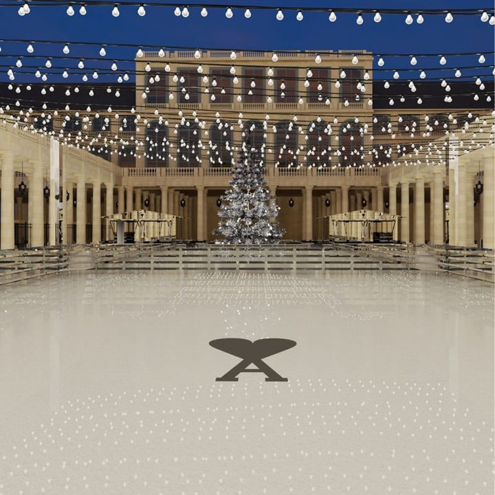 Une patinoire au Palais-Royal, le projet insolite d'AMI d’Alexandre Mattiussi - Le Journal du Luxe -
                    Luxe radio