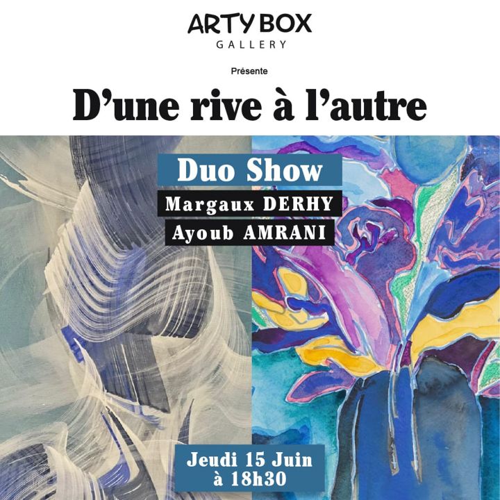 Margaux Derhy et Ayoub Amrani à la galerie Artybox - Le Journal des Arts -
                    Luxe radio