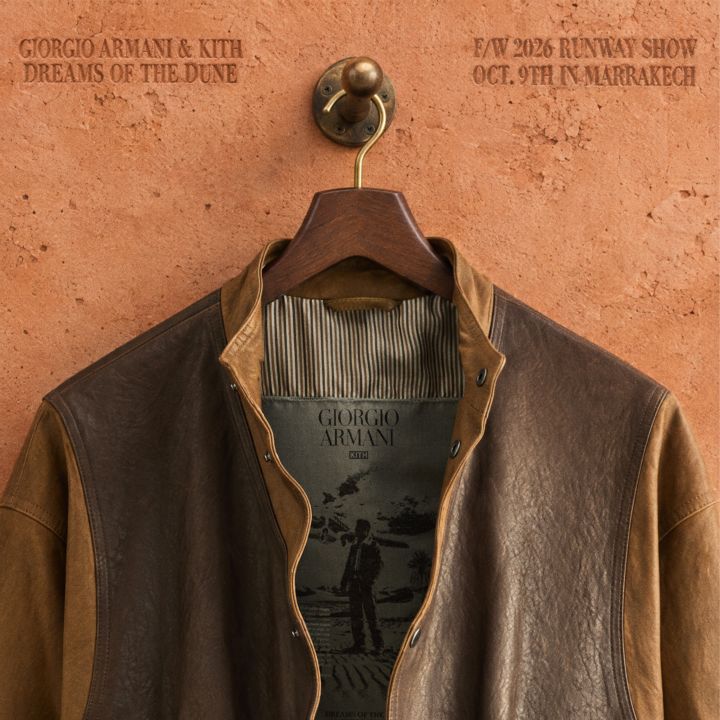 Giorgio Armani et Kith dévoilent « Dreams of the Dune » - Le Journal du Luxe -
                    Luxe radio