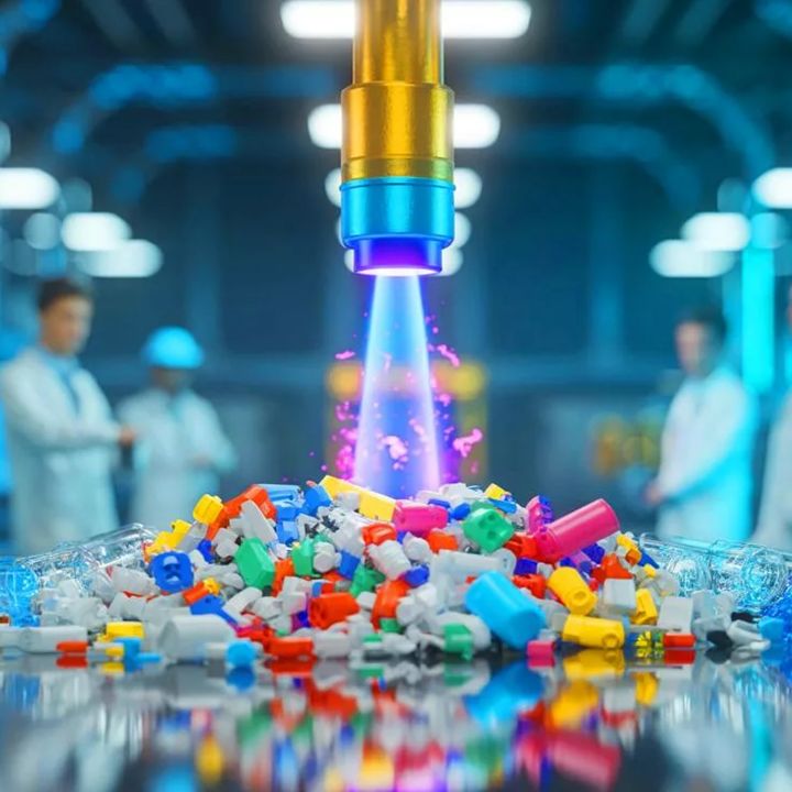 Plastique : la torche plasma qui le fait disparaître en 0,01 seconde. - High-Tech -
                    Luxe radio