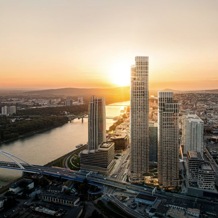 Les tours Eurovea: Bratislava regarde vers le ciel ! - Architecture -
                    Luxe radio
