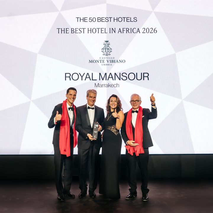 Le Royal Mansour Marrakech, meilleur hôtel d’Afrique en 2026 - Le Journal du Luxe -
                    Luxe radio