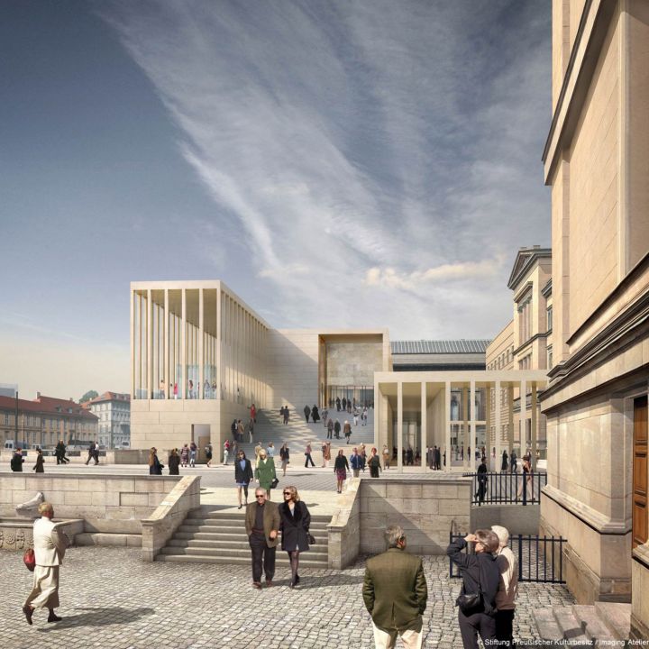 La James Simon Gallery : le nouveau joyau de Berlin - Architecture -
                    Luxe radio