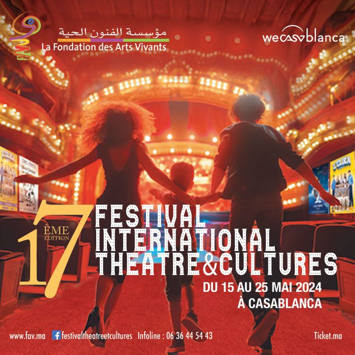 Casablanca célèbre la Comédie Musicale du 15 au 25 mai 2024 avec le Festival International Théâtre & Cultures - Le Journal des Arts -
                    Luxe radio