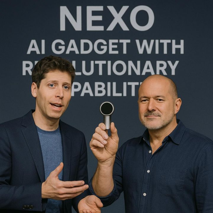 NEXO: Le mystérieux gadget d’OpenAI et Jonathan Ive dévoilé par erreur - Sciences & Santé -
                    Luxe radio