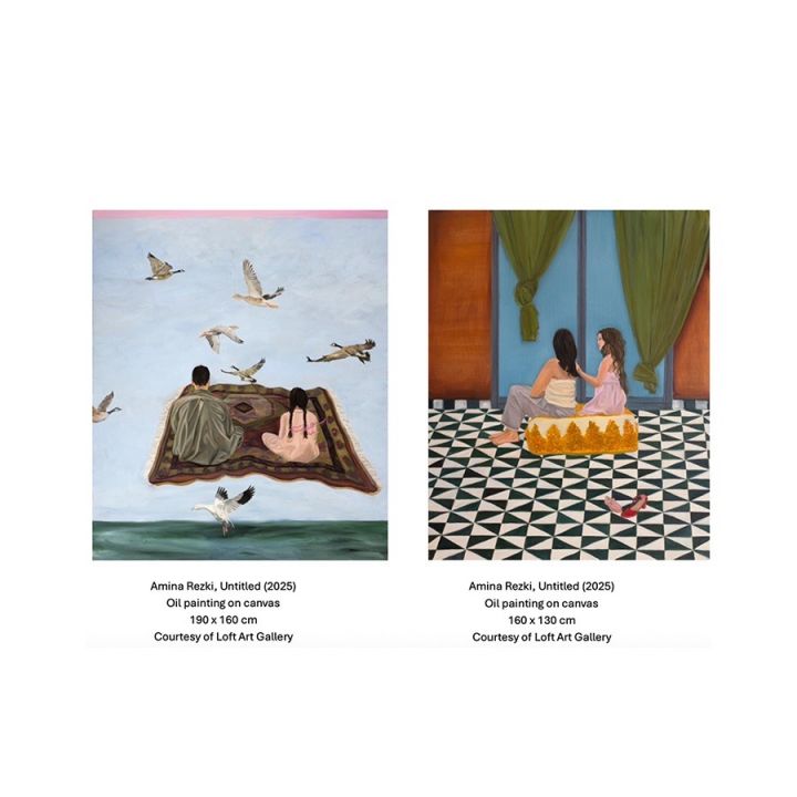 Amina Rezki, le silence en mouvement à Marrakech - Le Journal des Arts -
                    Luxe radio