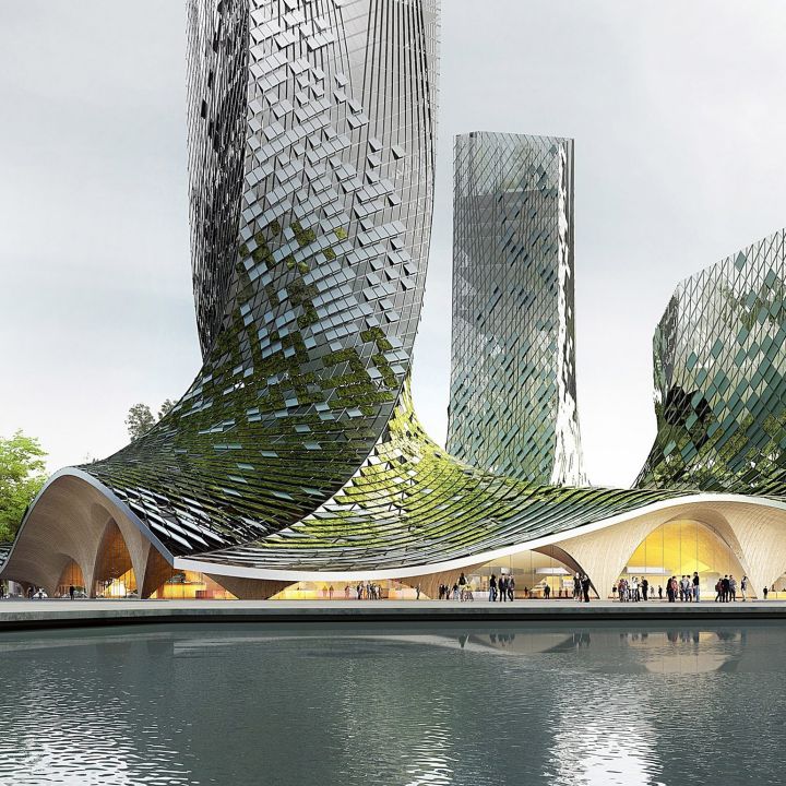 Habitat du futur, quand la nature reprend ses droits - Architecture -
                    Luxe radio