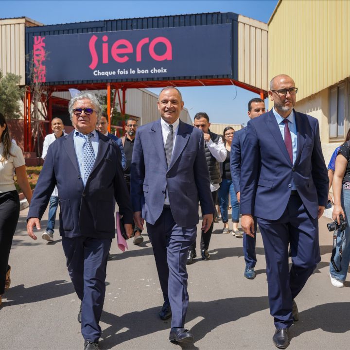 Ain Harrouda : Siera a inauguré de nouvelles lignes de production - Écho Entreprises -
                    Luxe radio