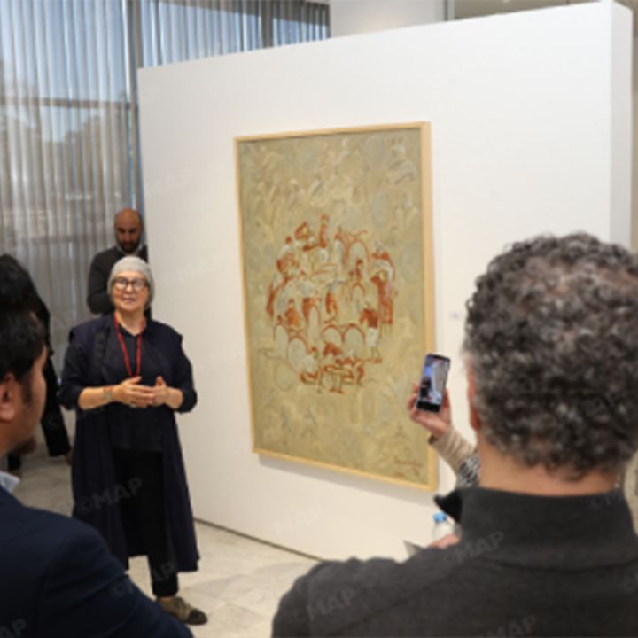 À Rabat, Nadia Lazreq fait de l’art une langue à part entière. - Le Journal des Arts -
                    Luxe radio