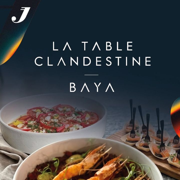 La Table Clandestine by Baya pose ses bagages à Jazzablanca - Reportages -
                    Luxe radio