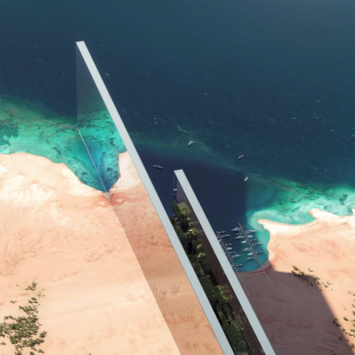 The Line : une ville verticale sur les bordures de la mer Rouge - Architecture -
                    Luxe radio