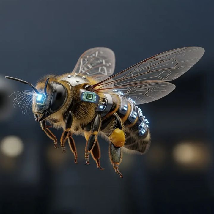 Des abeilles cyborg espionnes, la puce cérébrale ultralégère qui chamboule la micro-robotique - Sciences & Santé -
                    Luxe radio