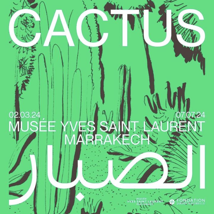 Cactus au musée Yves Saint Laurent Marrakech - Reportages -
                    Luxe radio